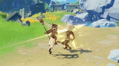 hu tao normal attack talent