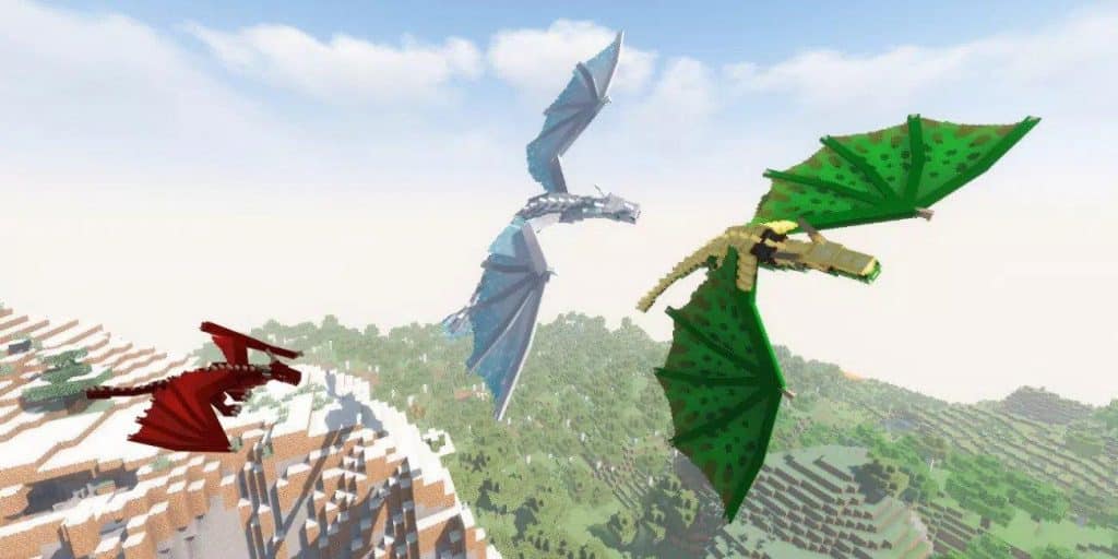 ice and fire dragons mod