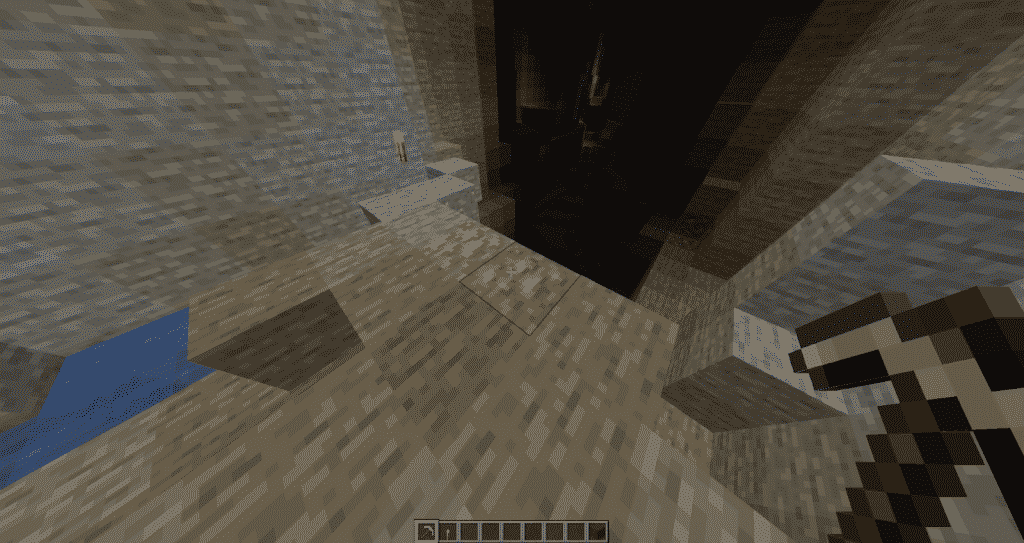 iron cave in minecraft