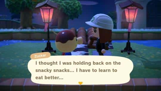is zucker popular animal crossing