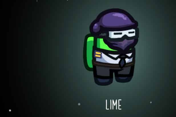 lime among us hijacker hat