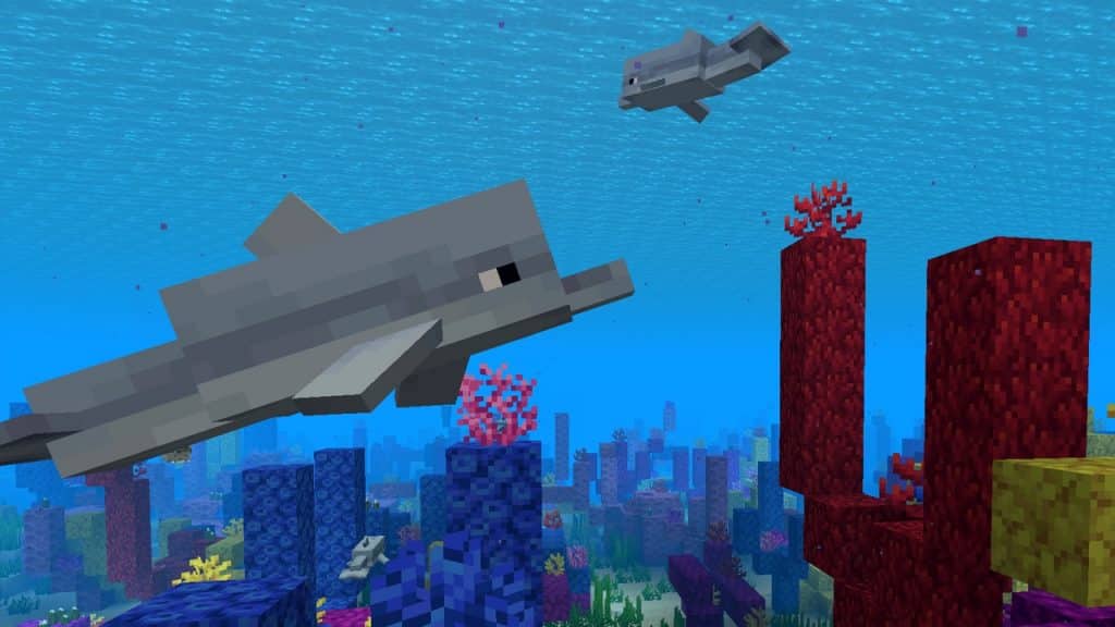 minecraft mobs dolphin