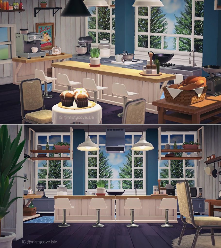 modern kitchen animal crossing