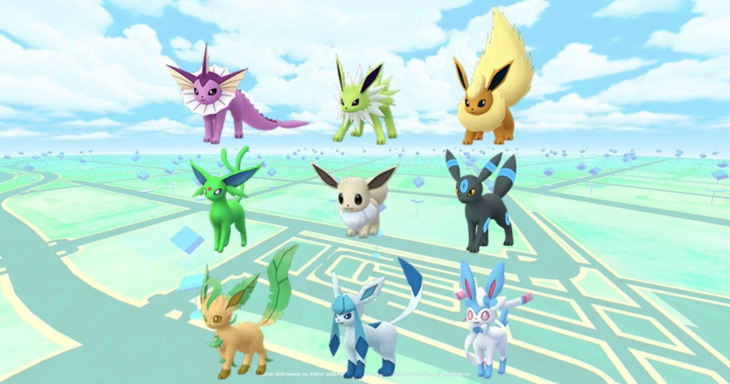 more eevee evolution codes pokemon go