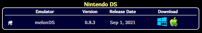 nintendo ds emulator