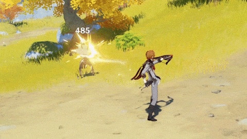 normal attack genshin impact