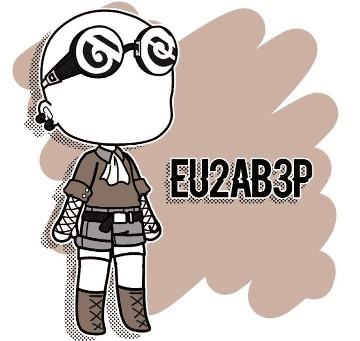 outfit code eu2ab3p gacha club