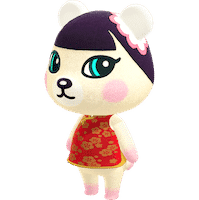 pekoe looks animal crossing