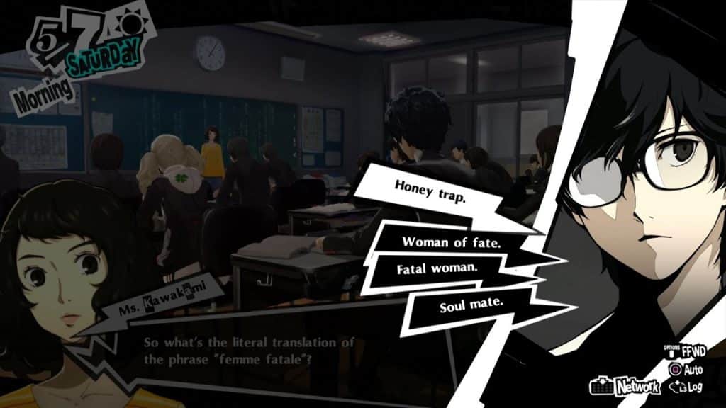 persona 5 royal classroom may answers