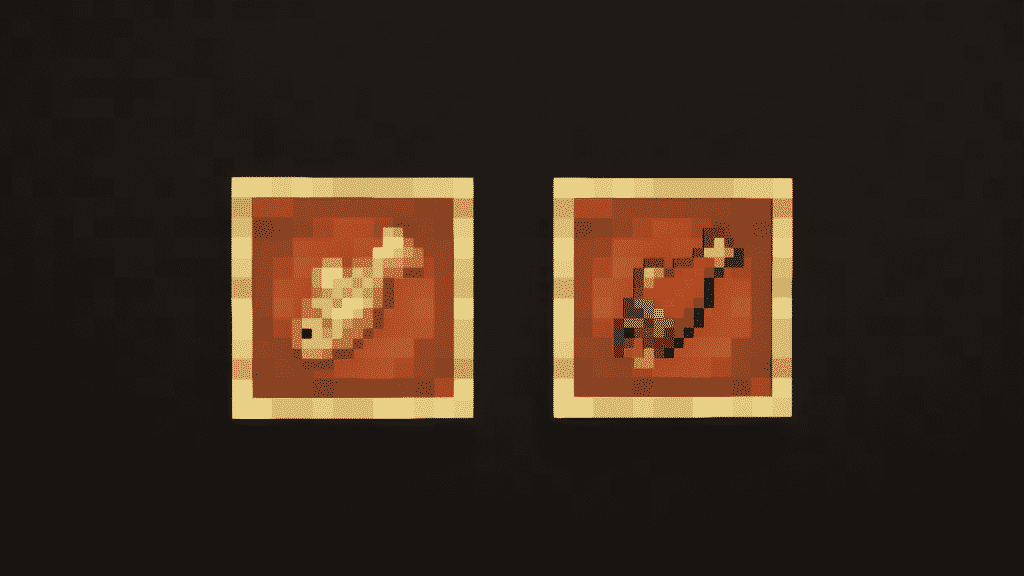 raw cod salmon minecraft