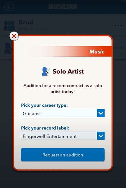 solo artist bitlife