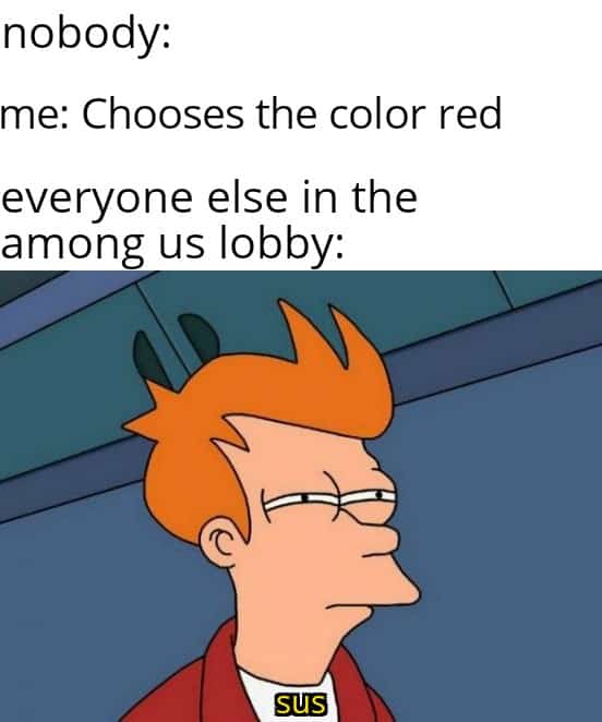 sus color meme