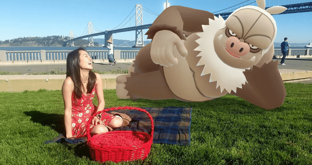 taking a snapshot of your favorite pokemon