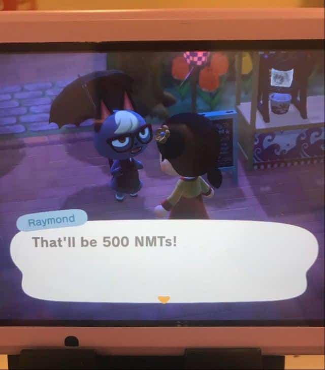 that'll be 500 nmts animal crossing