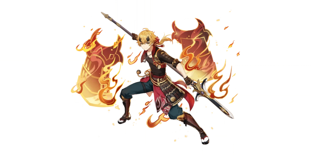 thoma genshin impact build