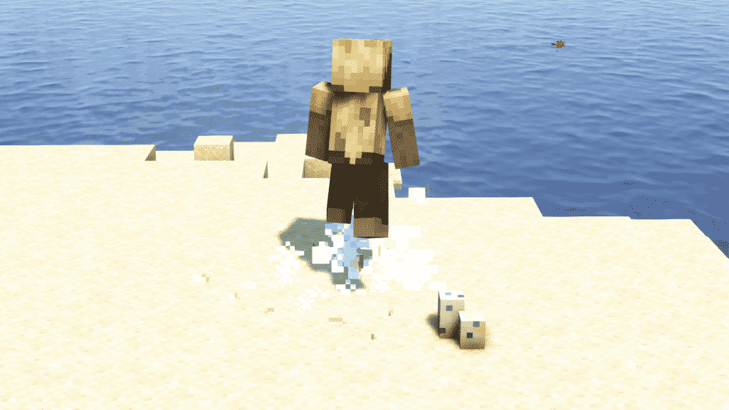 turtle eggs damaged in minecraft