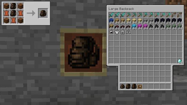 useful backpacks mod