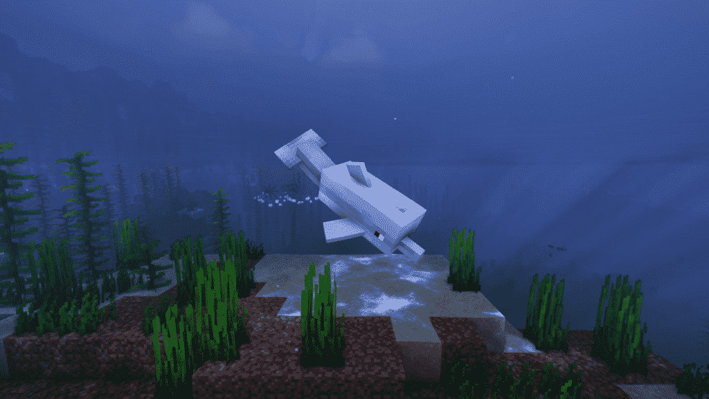 what do dolphins eat in minecraft