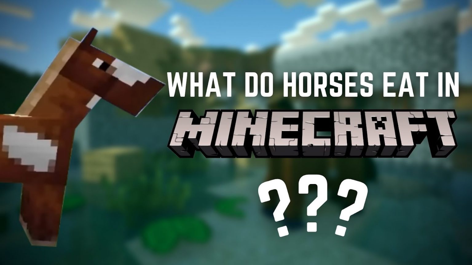 What Do Horses Eat in Minecraft? what do horses eat in minecraft