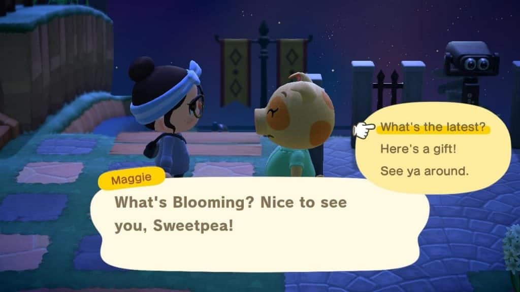 what’s blooming acnh villagers