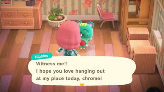 witness me acnh greetings