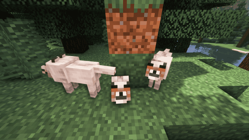 wolf angered mode in minecraft