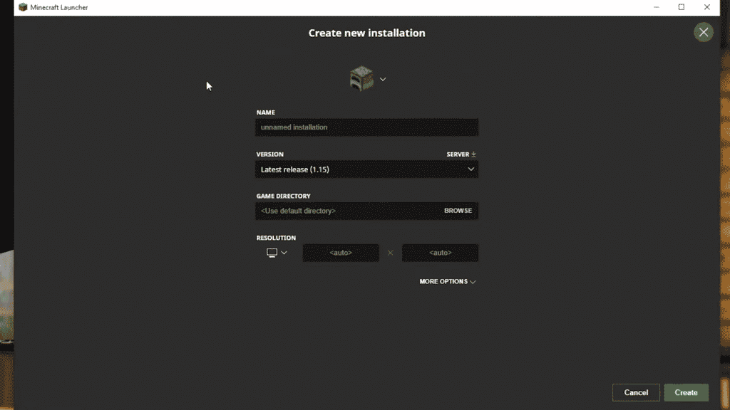 1.12.2 under the version of minecraft launcher