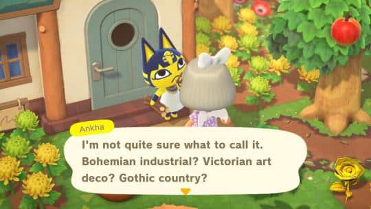 ankha personality animal crossing