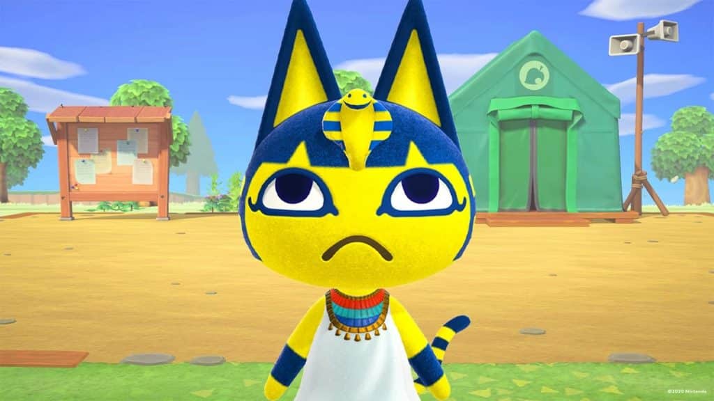 Who is Ankha in Animal Crossing