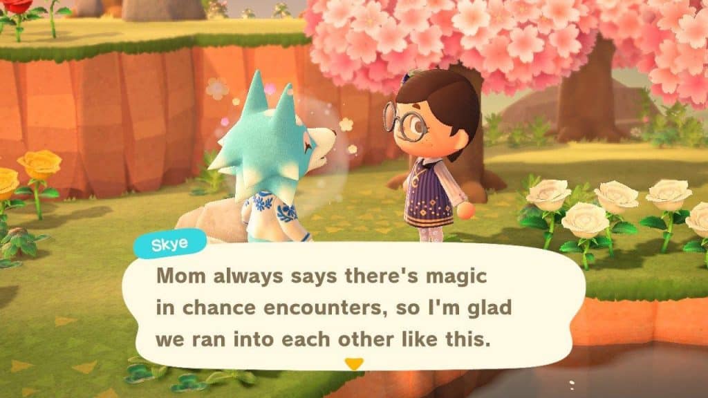 chance to get skye animal crossing