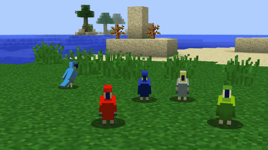 do parrots breed in minecraft