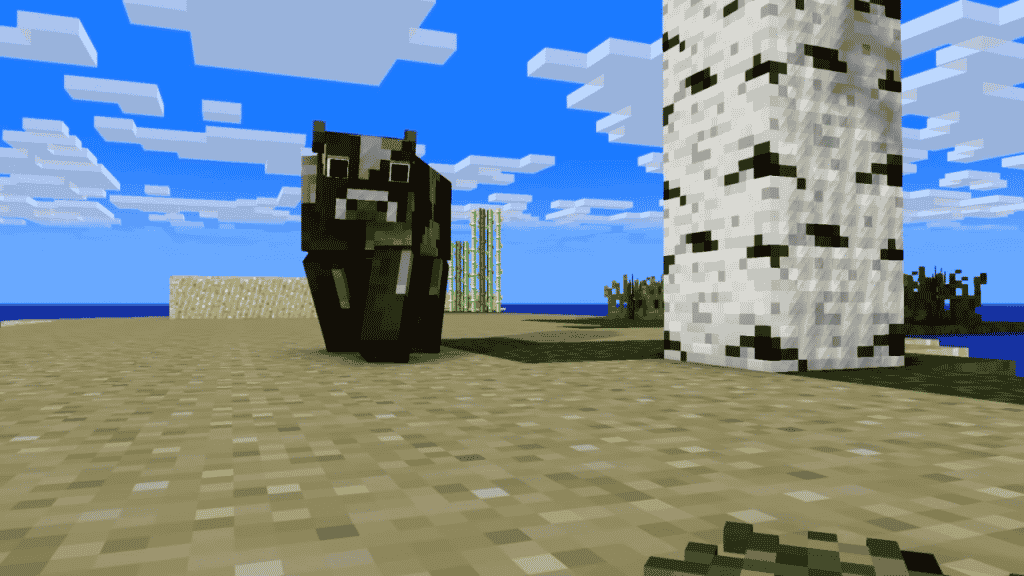 farm with wheat plants minecraft