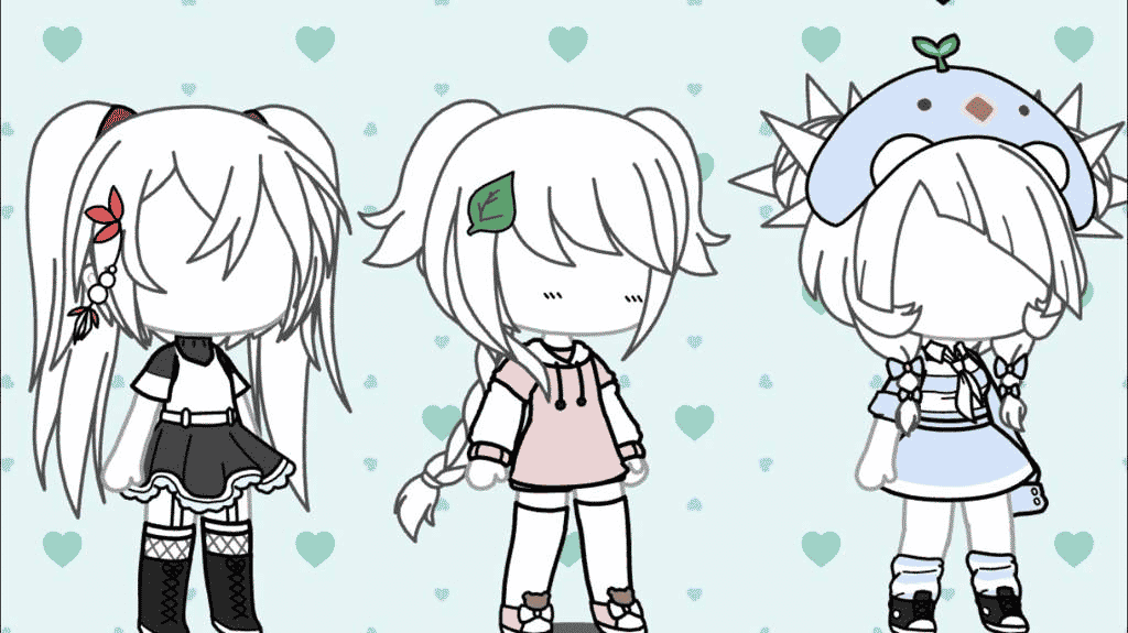 gacha life maid outfit ideas