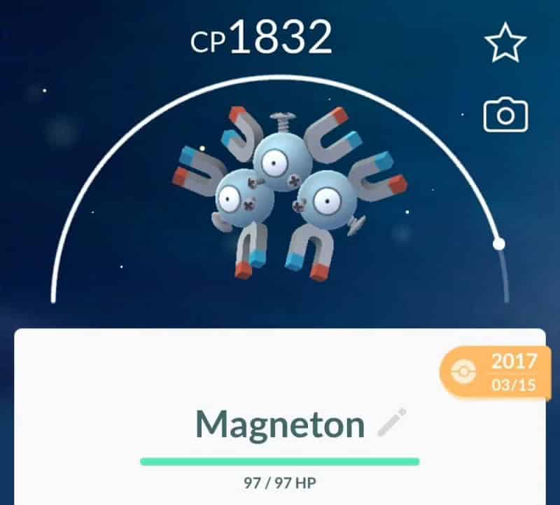 how many candies to evolve magneton