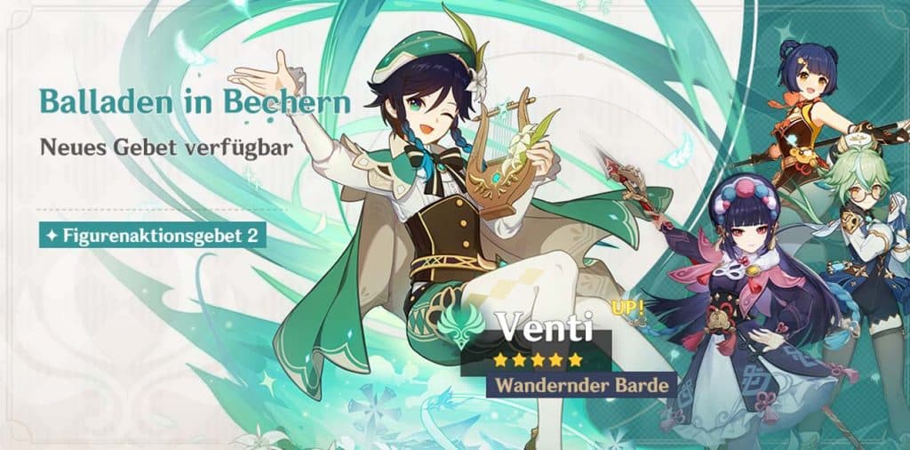 how to get venti in genshin impact