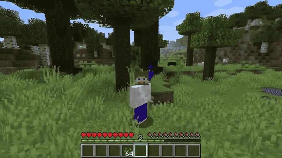 how to perch a parrot in minecraft