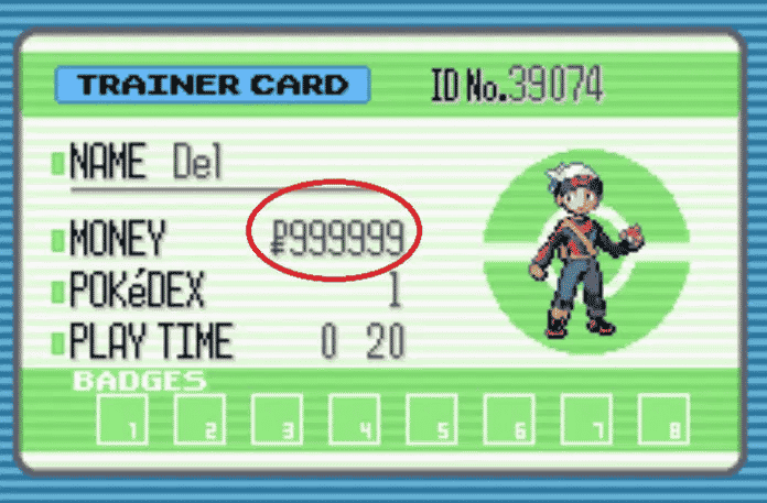 infinite money cheat pokemon