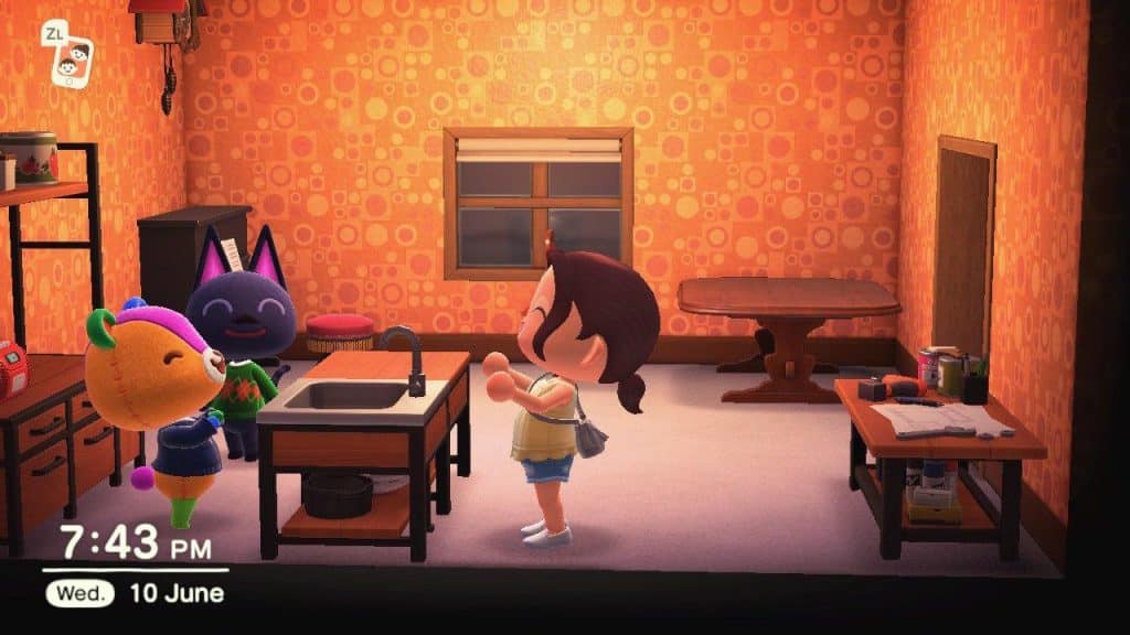 kiki animal crossing house interior