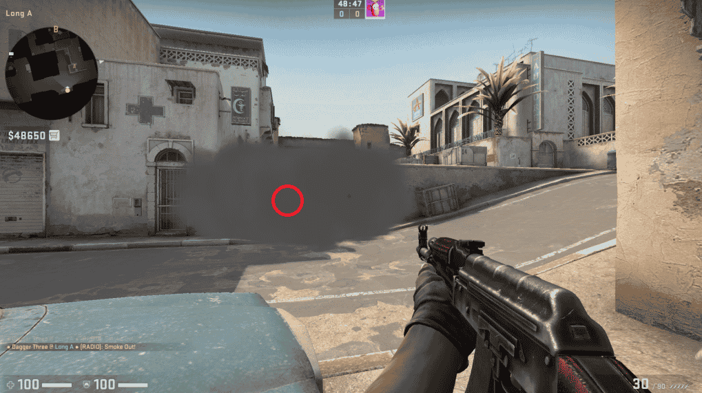 long cross smoke dust 2