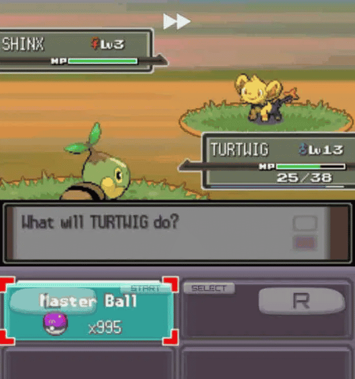 master ball cheat pokemon platinum