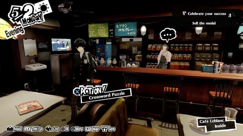 persona 5 royal crossword answers