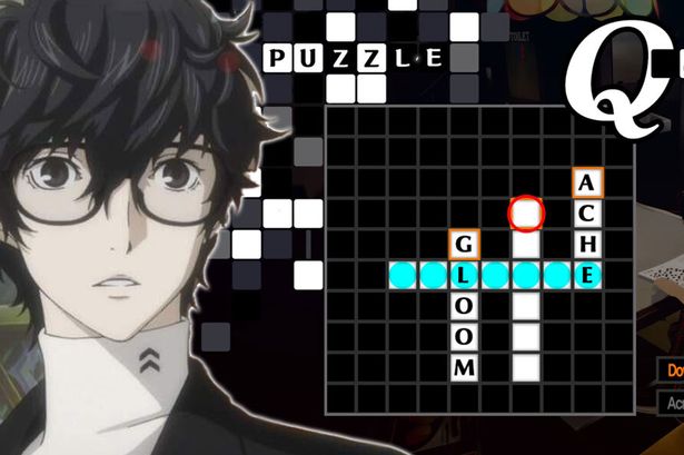 persona 5 royal crossword puzzles
