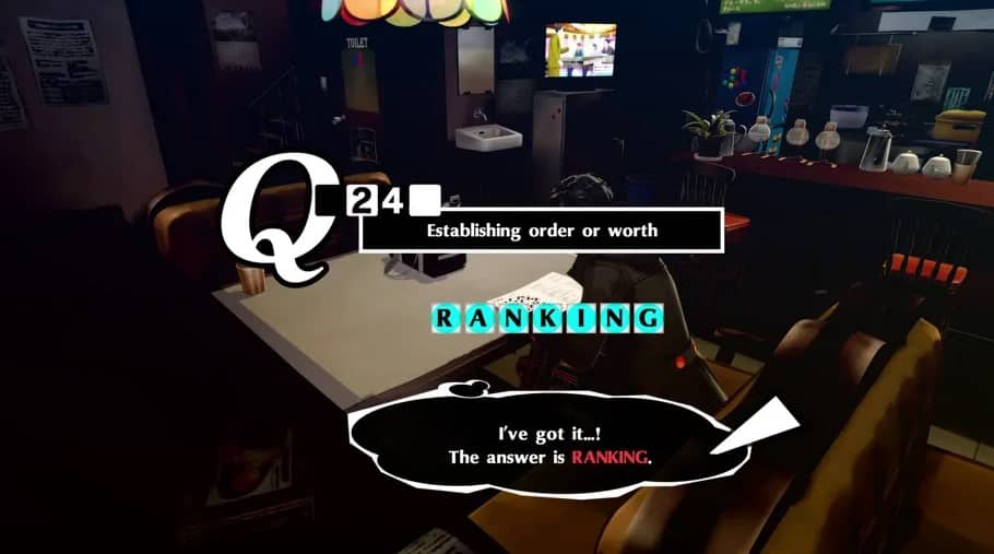 persona 5 royal crossword september answers
