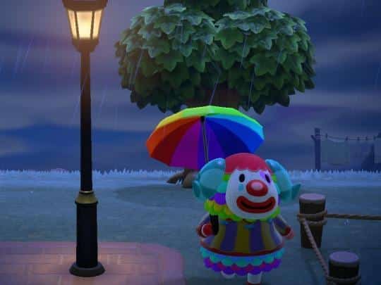 pietro jester costume in animal crossing