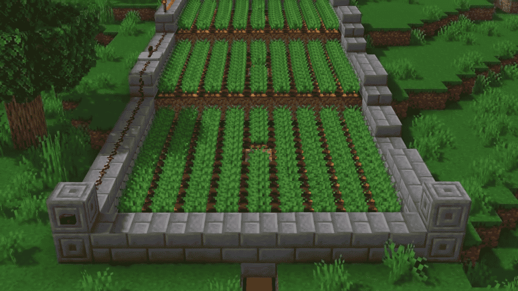 plant wheat seeds minecraft