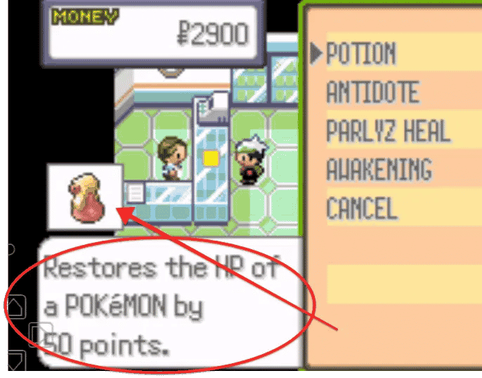 pokemon emerald potion cheat