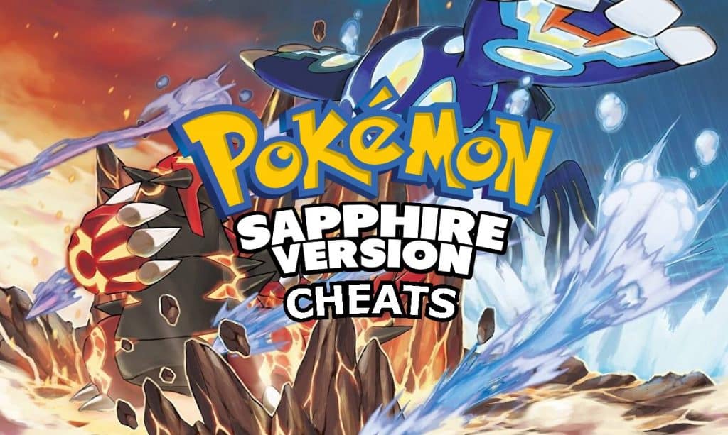 pokemon sapphire cheats