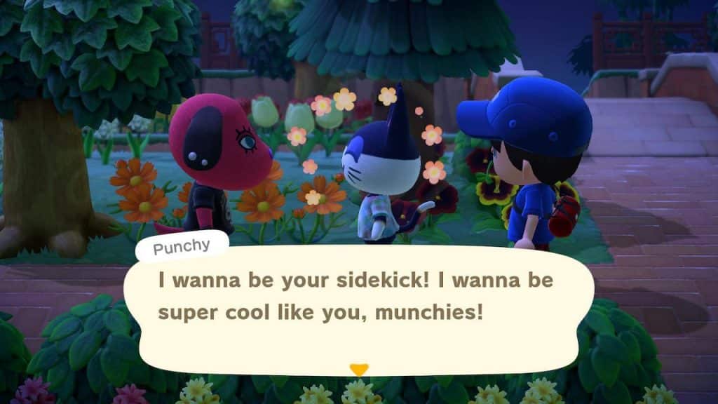 punchy with big sister in acnh