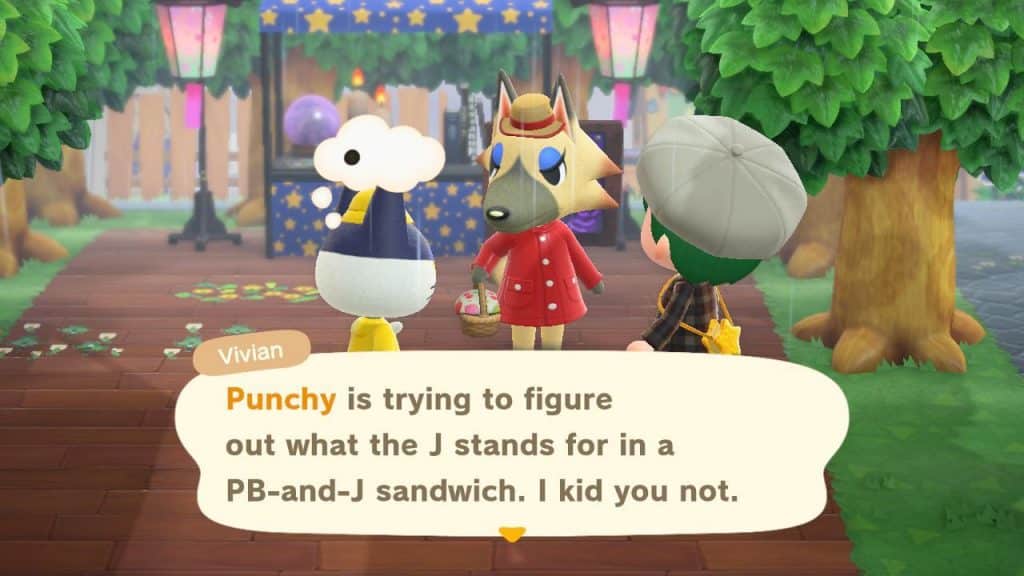 punchy with snooty villagers in acnh