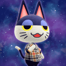 punchy's look in animal crossing
